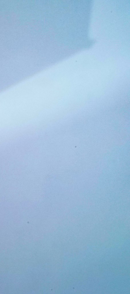 nach der Sensor Reinigung...